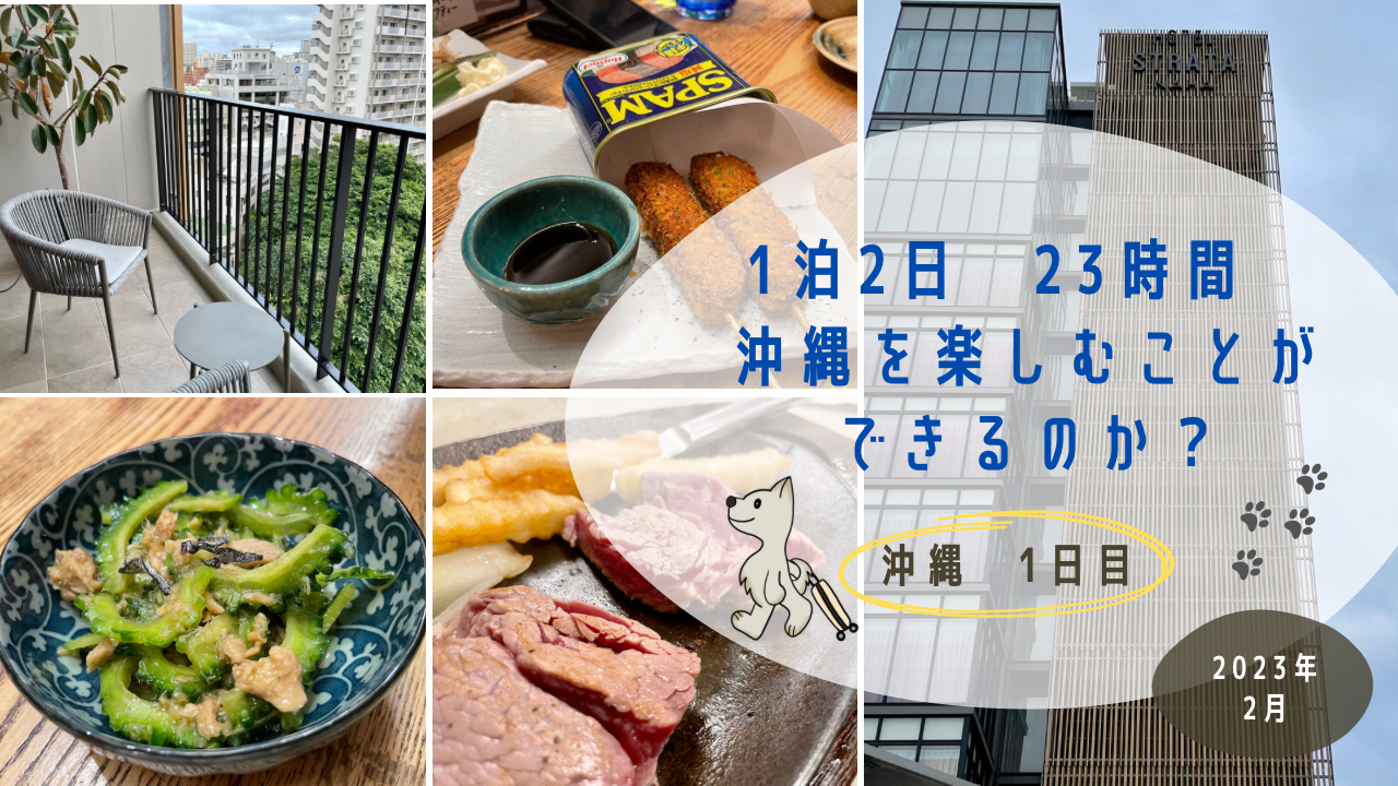 仙台空港発弾丸沖縄旅2日目